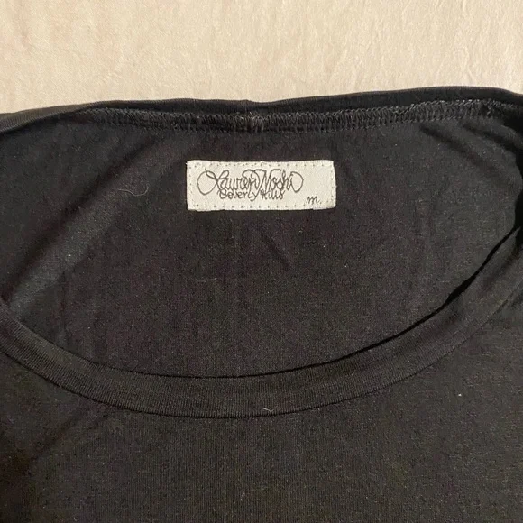 Lot of 2 band t shirts Lauren Moshi Beverly Hills LA Kiss and Oscar the Grouch S - Picture 2 of 4